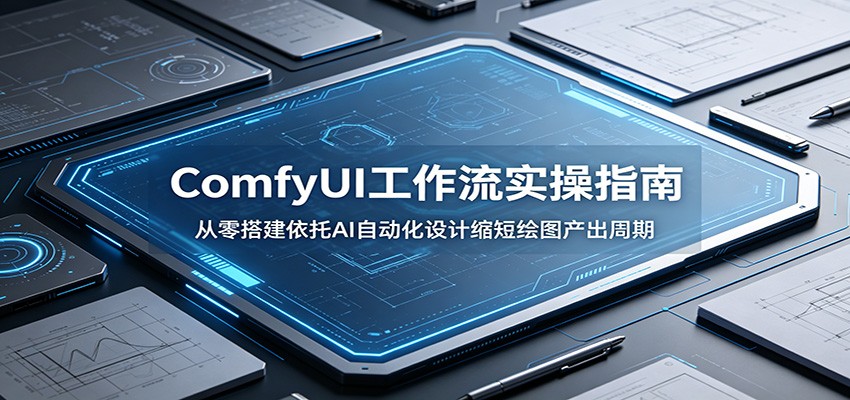 ComfyUI 工作流实操指南：从零搭建依托AI自动化设计缩短绘图产出周期-爱搭资源网