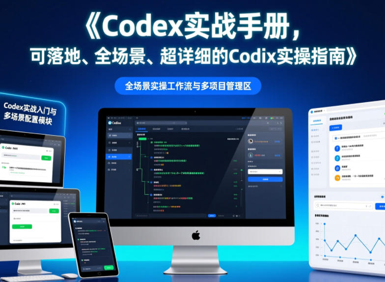Codex实战手册，可落地、全场景、超详细的Codex实操指南-爱搭资源网