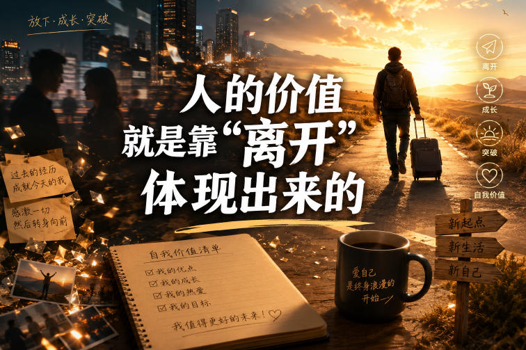 付费文章:人的价值就是靠“离开”体现出来的-爱搭资源网