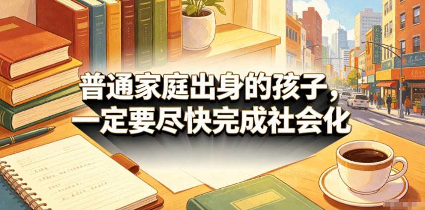 付费文章:普通家庭出身的孩子,一定要尽快完成社会化-爱搭资源网