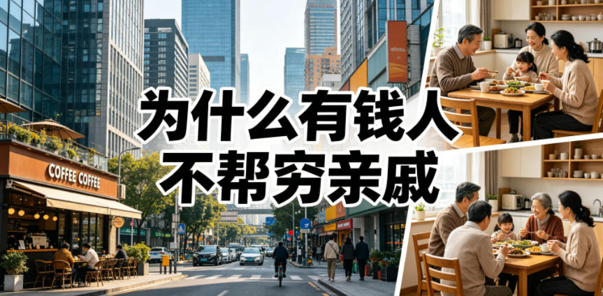 付费文章：为什么有钱人不帮穷亲戚？-爱搭资源网