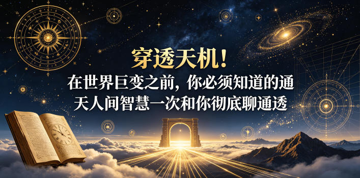付费文章:穿透天机!在世界巨变之前,你必须知道的通天人间智慧一次和你彻底聊通透-爱搭资源网