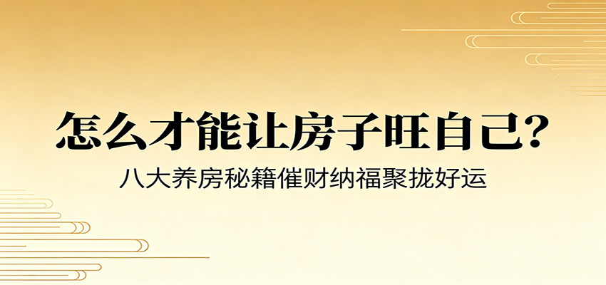 付费文章《怎么才能让房子旺自己？》八大养房秘籍催财纳福聚拢好运-爱搭资源网