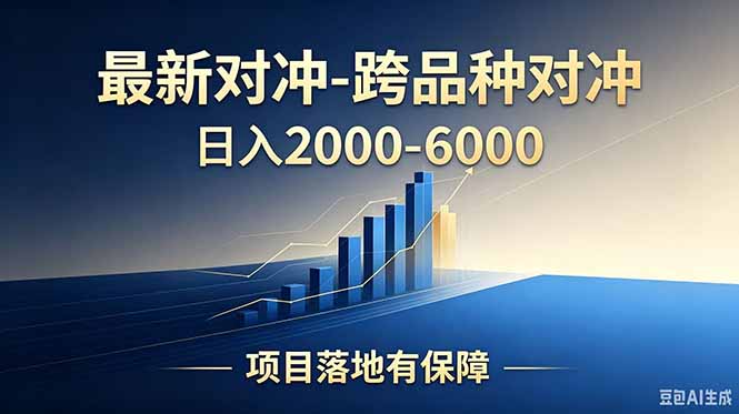 跨品种对冲震撼首发！日收益2000-6000+，项目绿色长久，安全稳健，合规靠谱，可批量放大-爱搭资源网