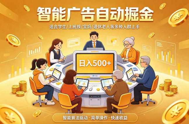 2026年最好做的项目:自动掘金项目,小白轻易上手,单日轻松收入500+【揭秘】-爱搭资源网