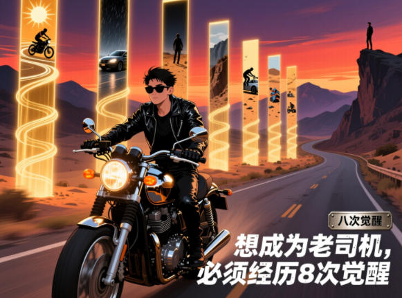 付费文章：想成为老司机，必须经历8次觉醒-爱搭资源网
