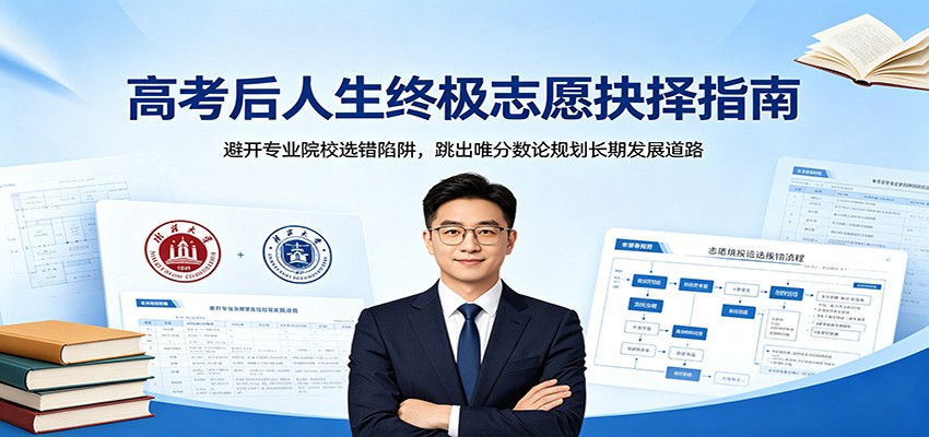 高考后人生终极志愿抉择指南：避开专业院校选错陷阱，跳出唯分数论规划长期发展道路-爱搭资源网