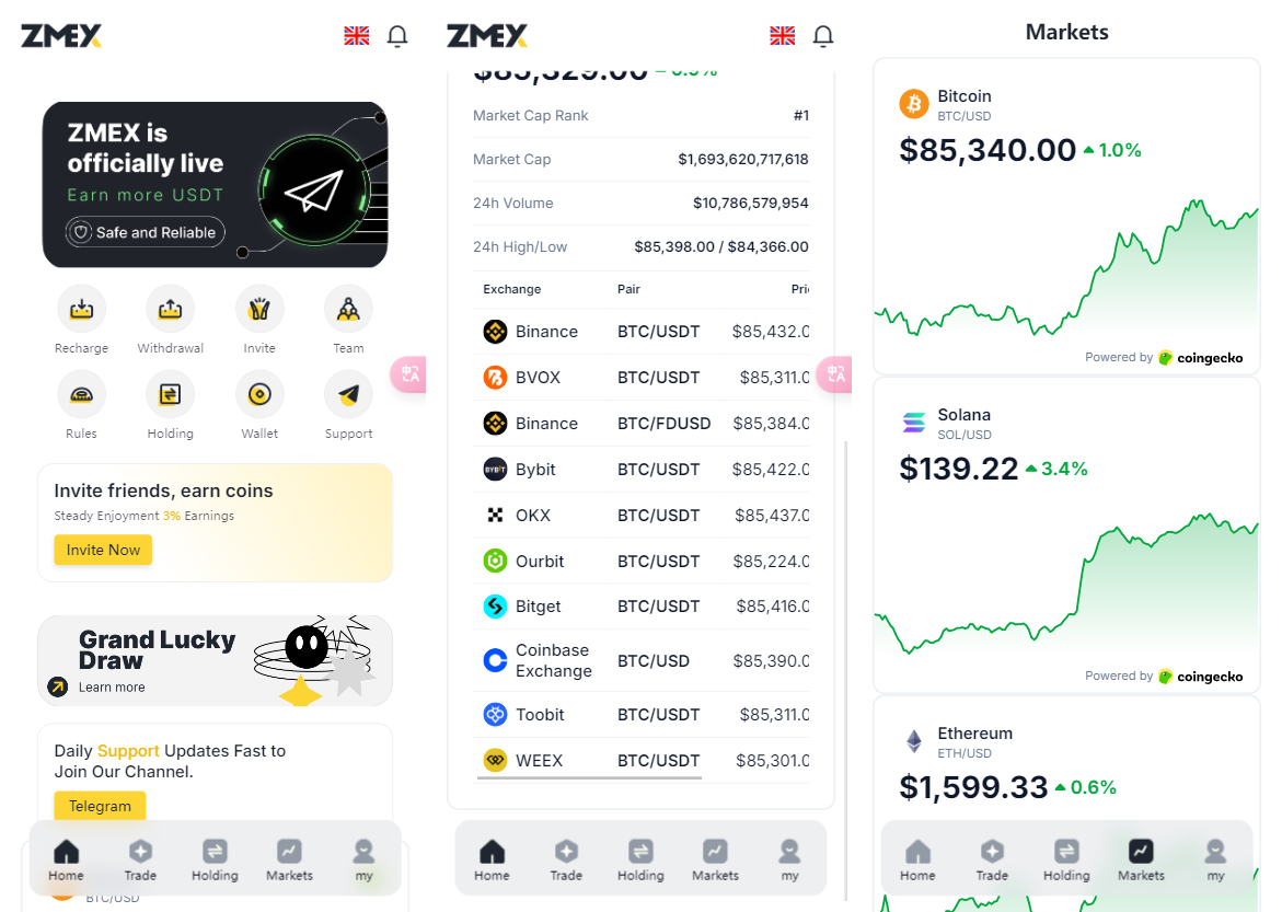 海外版AI量化区块链系统源码 UI精美-爱搭资源网