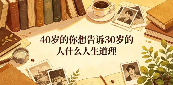 公众号付费文章：40岁的你想告诉30岁的人什么人生道理？-爱搭资源网