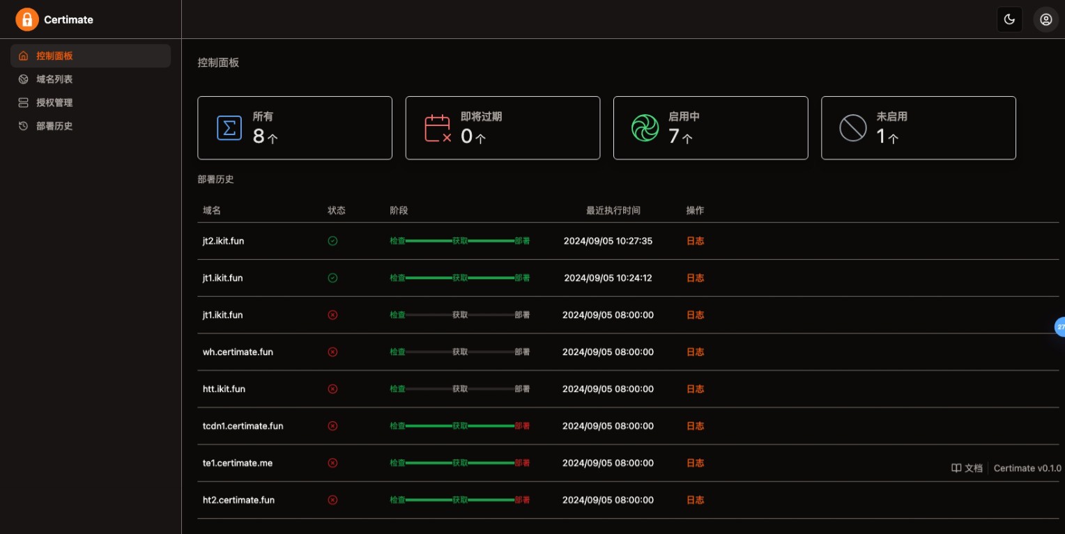 SSL证书管理系统工具网站源码，自动申请、部署SSL证书，并在证书即将过期时自动续期-爱搭资源网