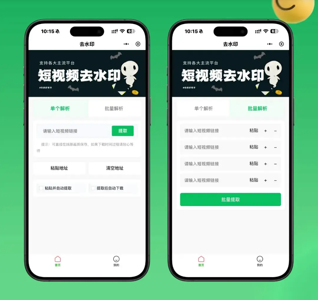 2026最新去水印小程序源码 v1.6.5 带流量主-爱搭资源网