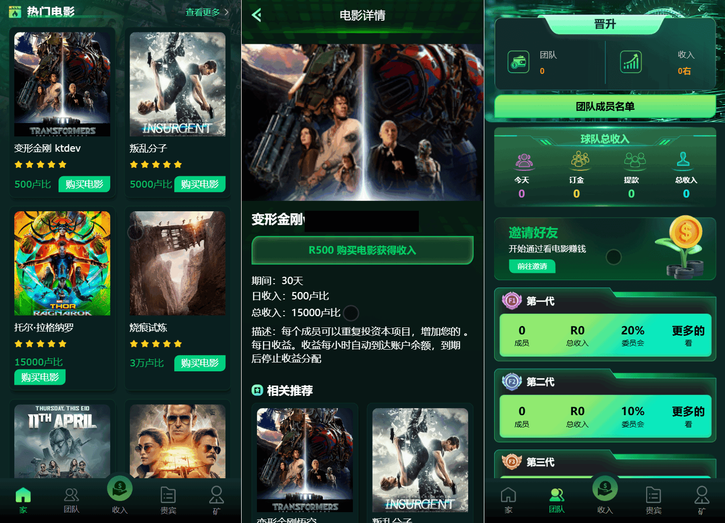 Flickiri Fun海外电影投资理财源码 影视理财类源码-爱搭资源网