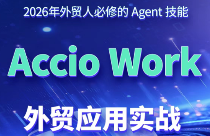 铭超老师·AccioWork外贸Agent应用实战-爱搭资源网