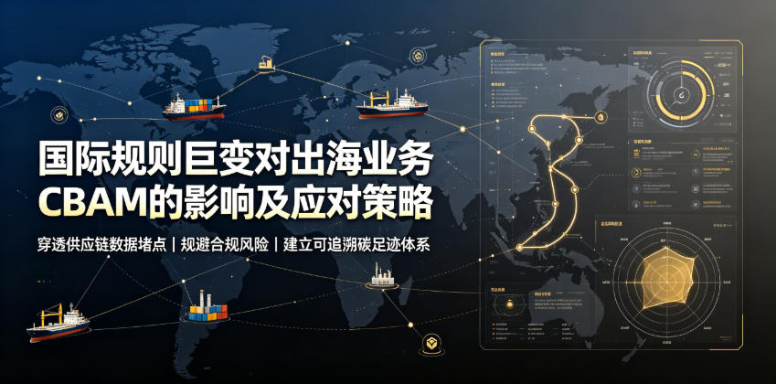 国际规则巨变对出海业务CBAM的影响及应对策略,帮助企业穿透供应链数据堵点,规避合规风险-爱搭资源网