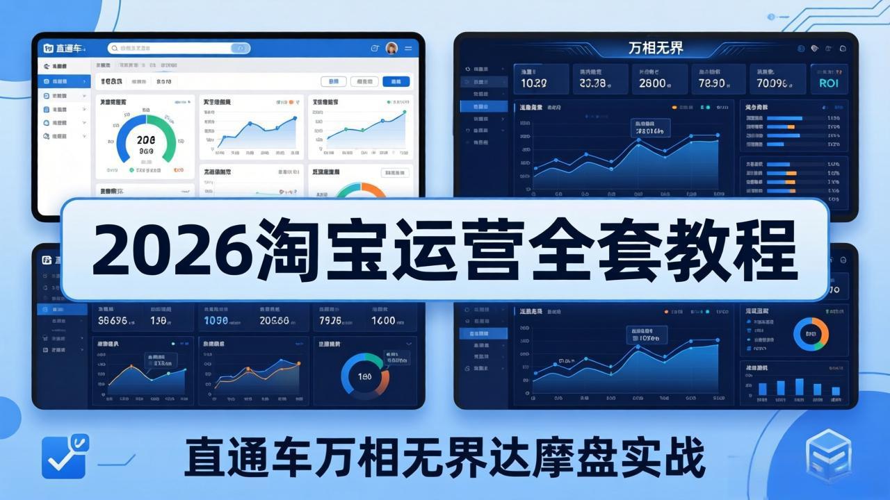 2026淘宝运营全套教程(更新7月-爱搭资源网