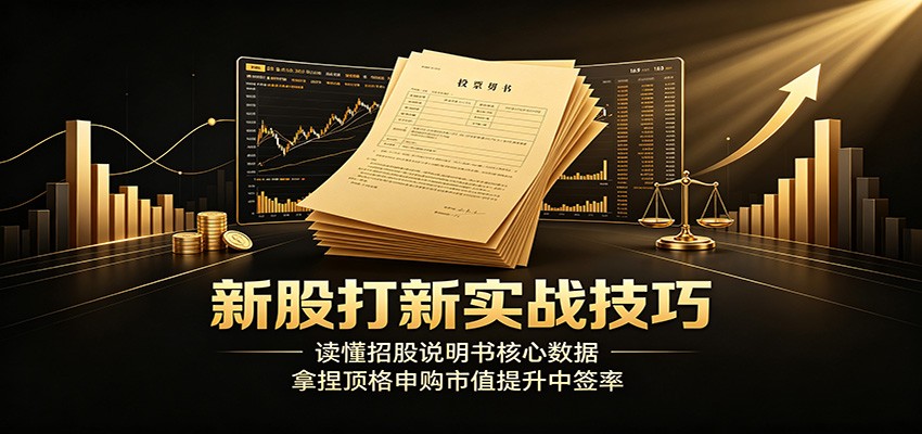 新股打新实战技巧:读懂招股说明书核心数据,拿捏顶格申购市值提升中签率-爱搭资源网
