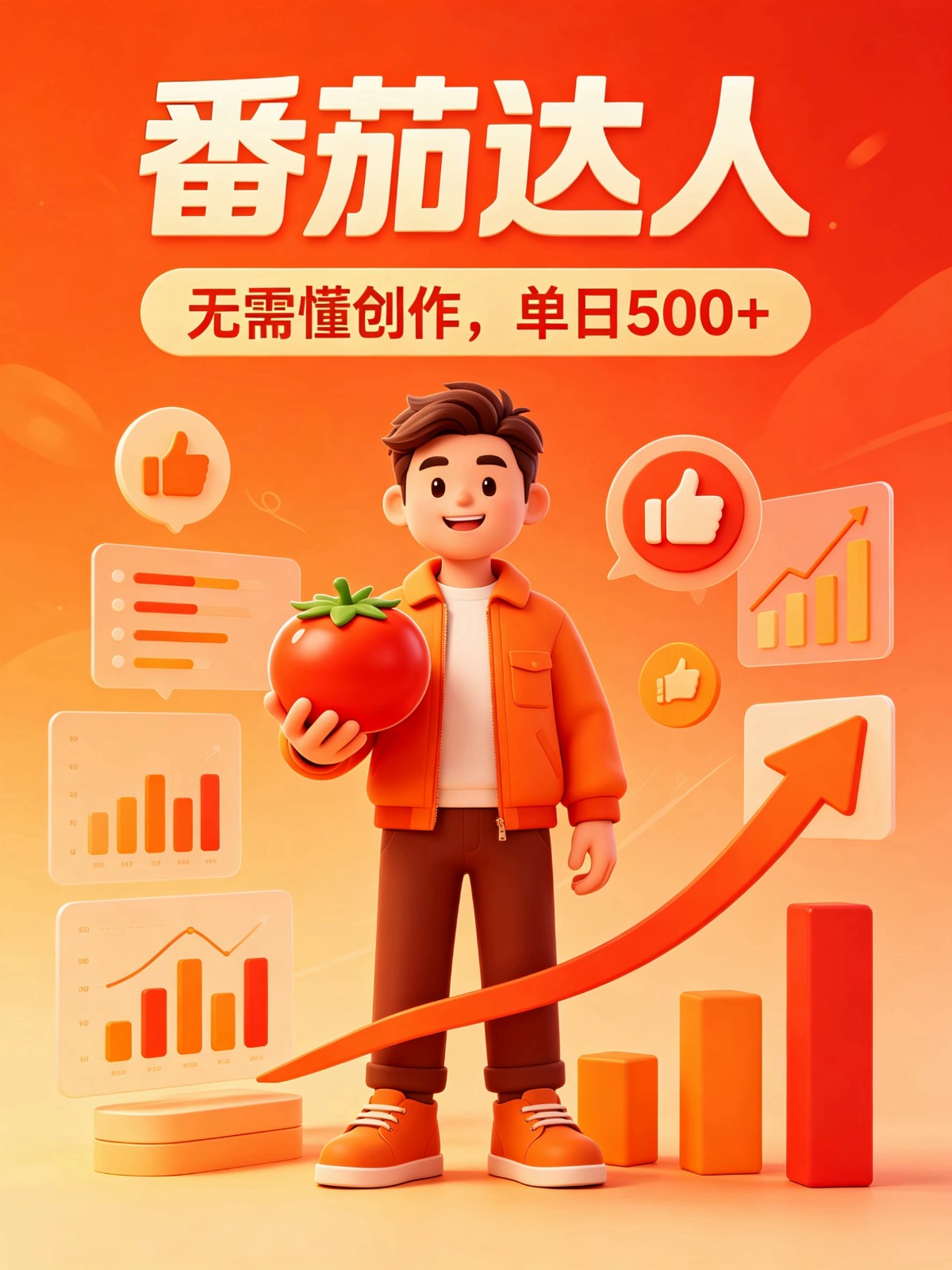 番茄小说达人全自动变现，普通人轻松日入500+-爱搭资源网