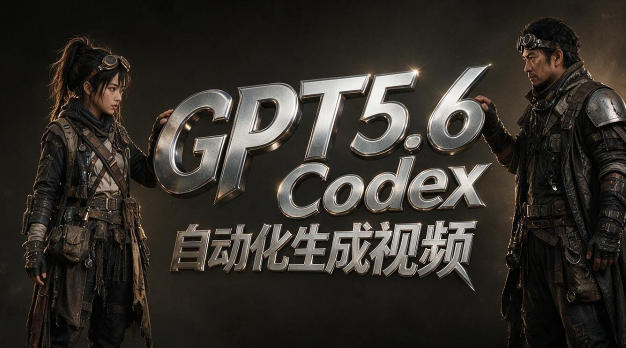 GPT5.6+Codex自动化生成视频全流程实战，从提示词设计、角色设定、封面海报，到视频生成思路与自动化工作流-爱搭资源网