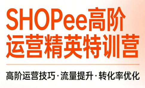 梦凡老师·Shopee虾皮高阶运营课程(更新)-爱搭资源网
