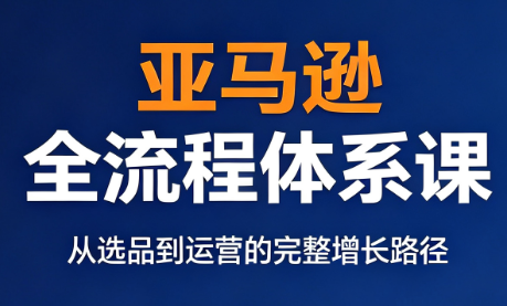跨境大武当·亚马逊全流程体系课-爱搭资源网