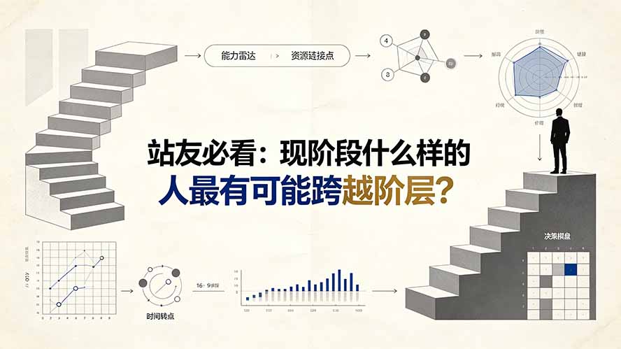 付费文章：站友必看：现阶段什么样的人最有可能跨越阶层?-爱搭资源网