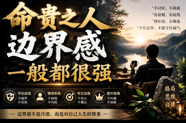 付费文章：命贵之人，边界感一般都很强-爱搭资源网