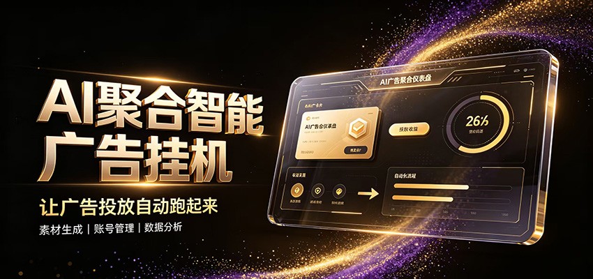 AI聚合挂机工作室，轻资产创业首选，单台设备日收益70-200元-爱搭资源网