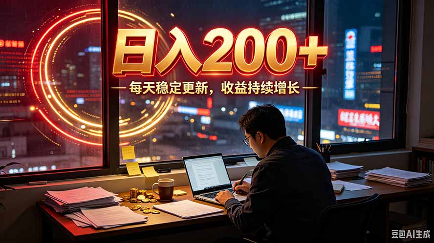 番茄达人变现新玩法，全自动运行 每日300+-爱搭资源网
