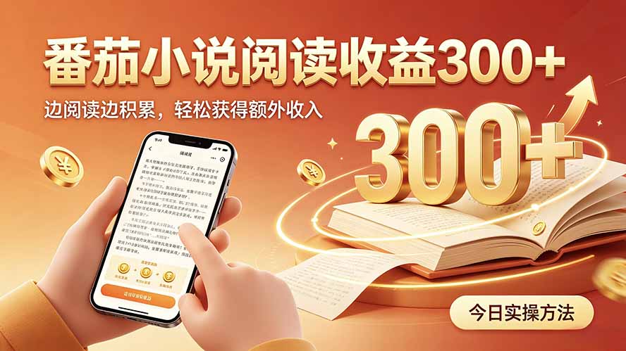 全自动番茄挂机玩法，日入300+，操作门槛低，一台电脑即可开展-爱搭资源网