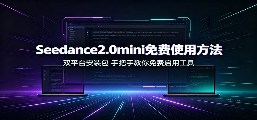 Seedance2.0mini免费使用方法：双平台安装包，手把手教你免费启用工具-爱搭资源网