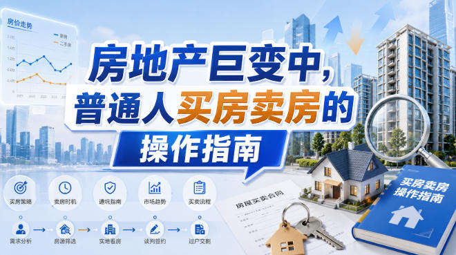 付费文章：房地产巨变中，普通人买房卖房的操作指南【上篇+下篇】-爱搭资源网