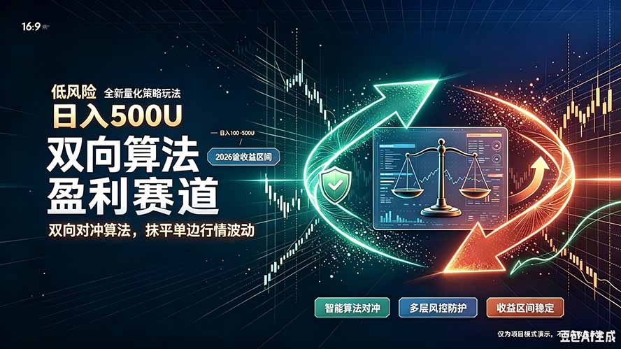 算法对冲/EA量化，日入500刀，躺着赚钱！你把它当做“自动提款机”，它把你就爆了-爱搭资源网