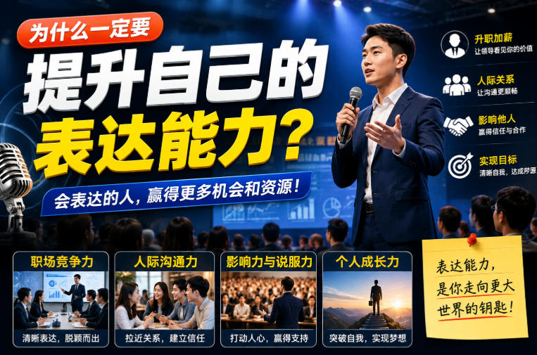 付费文章：为什么一定要提升自己的表达能力？-爱搭资源网