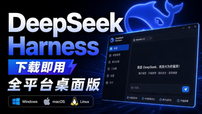Github上近20万Stars，Harness现在可以双击运行使用了，Harness全平台桌面版-爱搭资源网