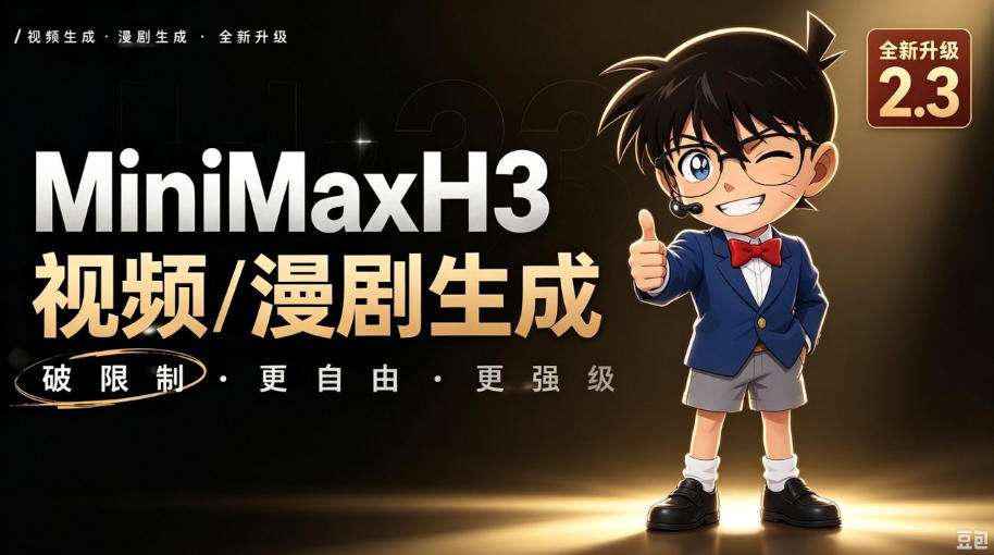 【MiniMaxH3一键懒人整合包】AI视频/漫剧生成工具，支持30_40_50显卡，ComfyUI整合包安装部署！最低8g显存也能跑！-爱搭资源网