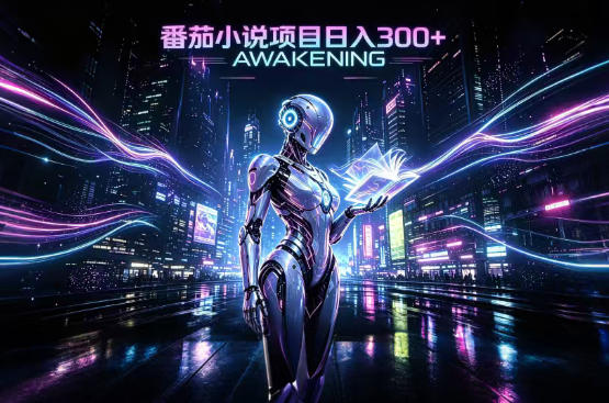 依托番茄小说官方生态，成熟长久的变现项目，零基础即可入局，打造稳定被动收益，可长期运营【揭秘】-爱搭资源网