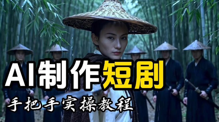【保姆级手把手教程】AI短剧制作完整流程教学，从小白零基础到成片大神-爱搭资源网