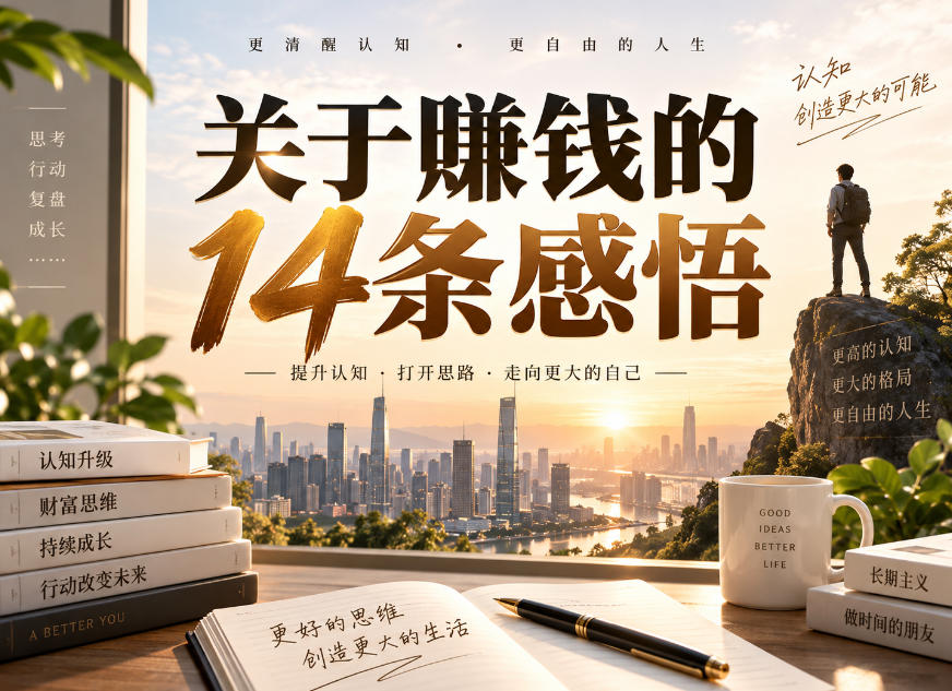 付费文章：关于賺钱的14条感悟-爱搭资源网