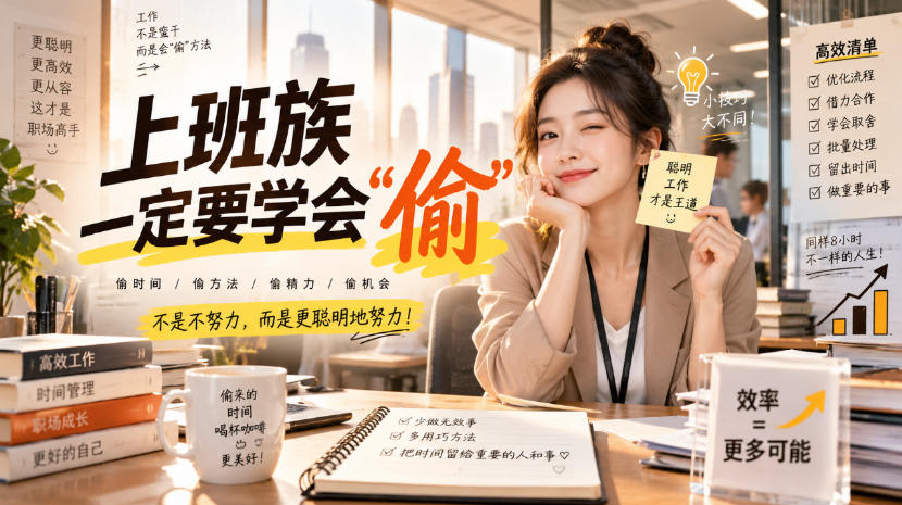 某社群精选付费文：上班族一定要学会“偷“-爱搭资源网