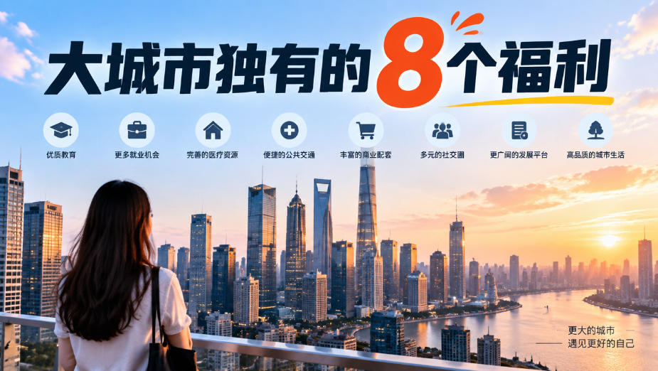 某公众号付费文章:大城市独有的8个福利-爱搭资源网