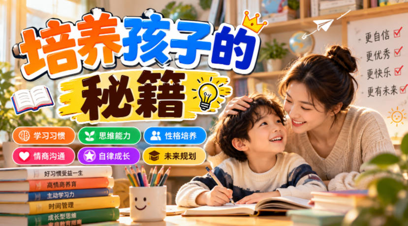 某公众号付费文章：培养孩子的秘籍-爱搭资源网