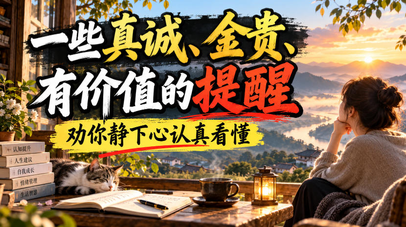 付费文章：一些真诚、金贵、有价值的提醒，劝你静下心认真看懂-爱搭资源网